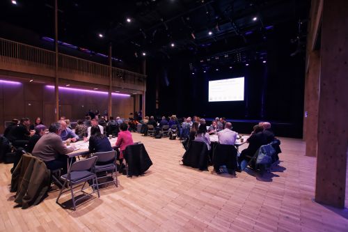 A shot of the participants at session 1.