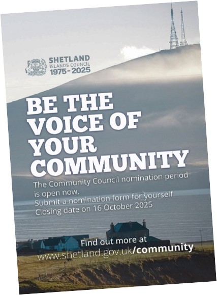 community council poster