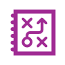 An image of a notebook with X and O