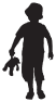Silhouette of George