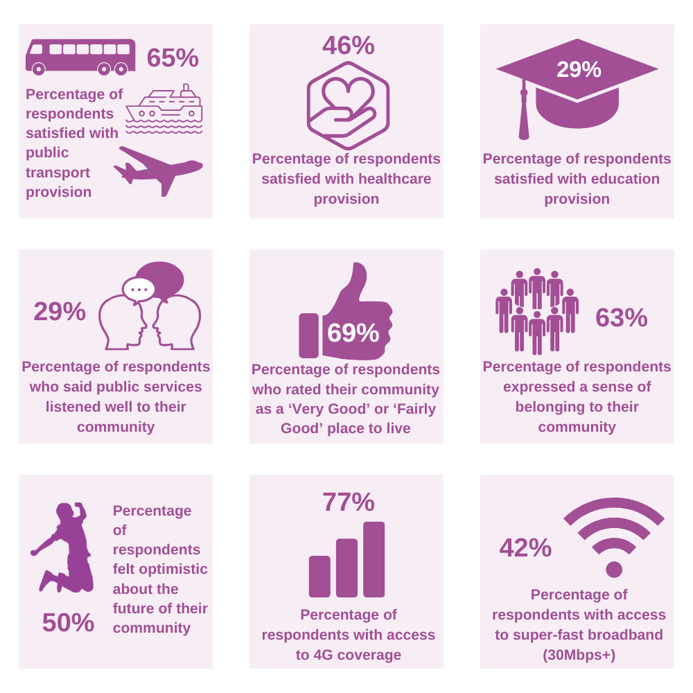 Infographic of the 2025 survey results
