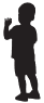 Silhouette of Lewis