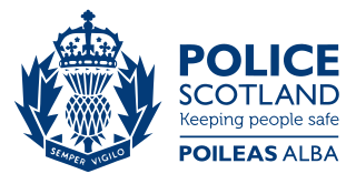 Logo of police Scotland