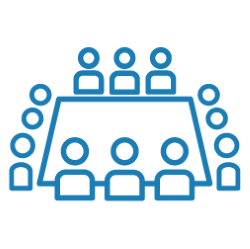 people around a table