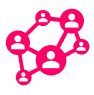 An image with people icons,