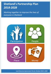 Front cover of Shetland Partnership Plan