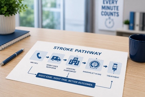 stroke pathway poster