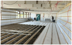 insulation upgrades during refurbishment